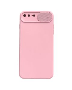 TPU Cover with Camshield Θήκη με Κάλυμμα Κάμερας - Light Pink (iPhone 7 Plus / 8 Plus)