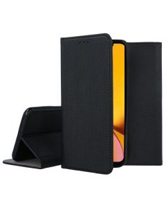 Forcell Smart Book Case με Δυνατότητα Stand Θήκη Πορτοφόλι Black (iPhone XR)