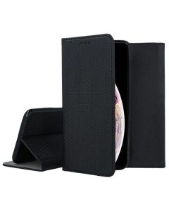 Forcell Smart Book Case με Δυνατότητα Stand Θήκη Πορτοφόλι Black (iPhone X / Xs)