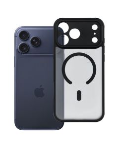 Full Matte Mag Cover MagSafe Hybrid Case Black (iPhone 17 Pro Max / 18 Pro Max) - MT84487