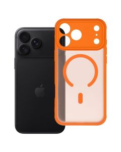 Full Matte Mag Cover MagSafe Hybrid Case Orange (iPhone 17 Pro Max / 18 Pro Max) - MT84489