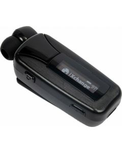 iXchange UA-51 LCD Mini Retractable Wireless Bluetooth Headset - Black