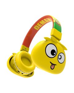 Jellie Monster YLFS-09BT Wireless Headphones For Kids Παιδικά Bluetooth Ακουστικά - Deman Yellow