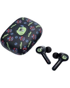 Jellie Monster TWS YLFS-06BT Bluetooth True Wireless Earbuds Παιδικά Ακουστικά με Θήκη Φόρτισης - Frankie Black