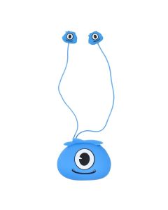 Jellie Monster YLFS-01 In-Ear Hands Free 3.5mm Παιδικά Ακουστικά - Monster Blue