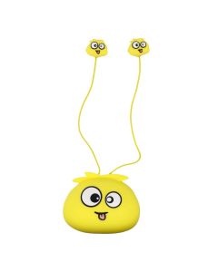 Jellie Monster YLFS-01 In-Ear Hands Free 3.5mm Παιδικά Ακουστικά - Deman Yellow