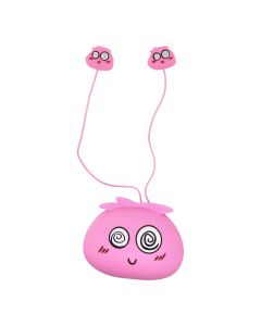 Jellie Monster YLFS-01 In-Ear Hands Free 3.5mm Παιδικά Ακουστικά - Jellie Pink