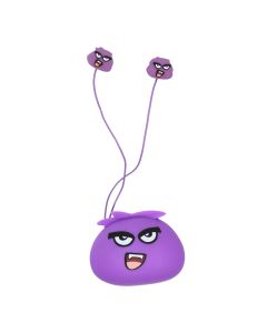 Jellie Monster YLFS-01 In-Ear Hands Free 3.5mm Παιδικά Ακουστικά - Tiger Purple