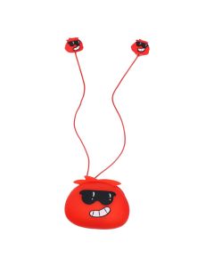Jellie Monster YLFS-01 In-Ear Hands Free 3.5mm Παιδικά Ακουστικά - Steven Red