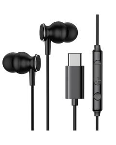 Joyroom JR-EC04  In-Ear Earphones Type-C Ενσύρματα Ακουστικά - Black