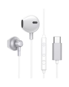 Joyroom JR-EC03 In-Ear Earphones Type-C Ενσύρματα Ακουστικά - Silver