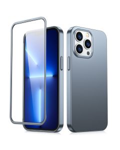 Joyroom JR-BP928 360 Full Case & Tempered Glass Gray (iPhone 13 Pro Max)