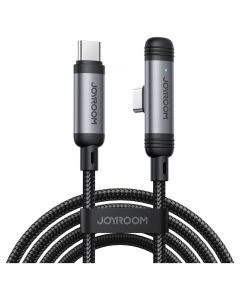 Joyroom S-A56 EnjoyX Series 90° Καλώδιο Φόρτισης Type C to Type C 60W 1.2m - Black