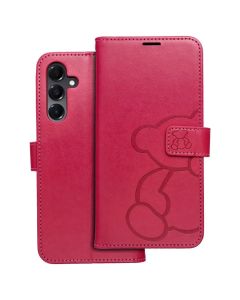 Forcell MEZZO Smart Book Case με Δυνατότητα Stand Θήκη Πορτοφόλι Magenta Teddy Bear (Samsung Galaxy A16 4G / 5G) - MT82353