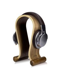 Kalibri Wooden Omega Design Headphone Stand Ξύλινη Βάση Στήριξης Ακουστικών (39069.05) Walnut Brown