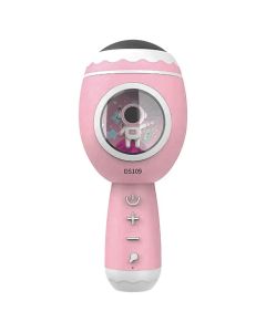 Karaoke Bluetooth Wireless Microphone DS109 Ασύρματο Μικρόφωνο Karaoke - Pink