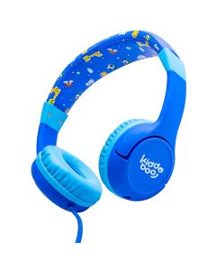 EGOBOO Kiddoboo Headphones Ενσύρματα Παιδικά Ακουστικά - Siel (Blue)