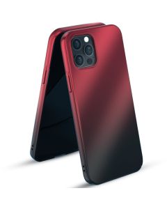 Kingxbar Aurora Thin Case Σκληρή Θήκη Black / Red (iPhone 12 Pro Max)