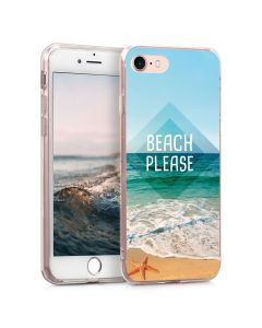 KWmobile Θήκη Σιλικόνης Slim Fit Silicone Case (39459.25) Beach Please (iPhone 7 / 8 / SE 2020 / 2022)