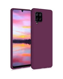 KWmobile TPU Silicone Case (53804.187) Bordeaux Purple (Samsung Galaxy A42 5G)