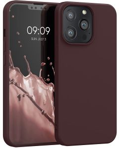KWmobile Flexible Rubber Case Θήκη Σιλικόνης (55962.190) Tawny Red (iPhone 13 Pro)