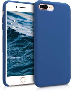 KWmobile Flexible Rubber Case Θήκη Σιλικόνης (40842.116) Navy Blue (iPhone 7 Plus / 8 Plus)
