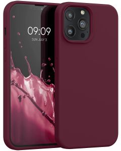 KWmobile Hard Rubber Case Θήκη Σιλικόνης (55881.190) Tawny Red (iPhone 13 Pro Max)