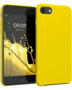 KWmobile Hard Rubber Case Θήκη Σιλικόνης (40225.165) Radiant Yellow (iPhone 7 / 8 / SE 2020 / 2022)
