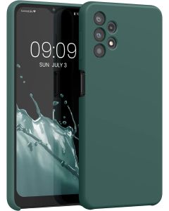 KWmobile Hard Rubber Case Θήκη Σιλικόνης (54336.169) Moss Green (Samsung Galaxy A32 5G)