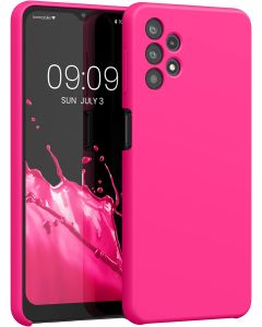 KWmobile Hard Rubber Case Θήκη Σιλικόνης (54336.77) Neon Pink (Samsung Galaxy A32 5G)