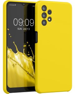 KWmobile Hard Rubber Case Θήκη Σιλικόνης (54336.165) Radiant Yellow (Samsung Galaxy A32 5G)
