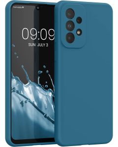 KWmobile Hard Rubber Case Θήκη Σιλικόνης (57833.57) Teal Matte (Samsung Galaxy A33 5G)