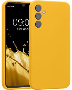 KWmobile Hard Rubber Case Θήκη Σιλικόνης (60807.165) Radiant Yellow (Samsung Galaxy A34 5G)