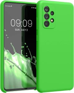 KWmobile Hard Rubber Case Θήκη Σιλικόνης (54347.159) Lime Green (Samsung Galaxy A52 / A52s)