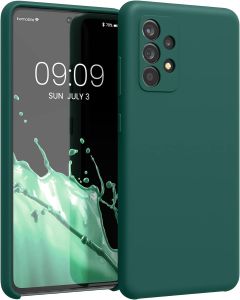 KWmobile Hard Rubber Case Θήκη Σιλικόνης (54347.184) Turquoise Green (Samsung Galaxy A52 / A52s)