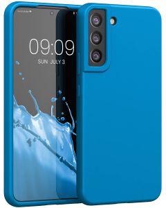KWmobile Hard Rubber Case Θήκη Σιλικόνης (56761.224) Caribbean Blue (Samsung Galaxy S22 Plus 5G)