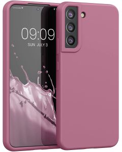 KWmobile Hard Rubber Case Θήκη Σιλικόνης (56761.167) Deep Rusty Rose (Samsung Galaxy S22 Plus 5G)