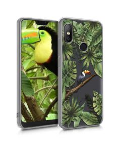 KWmobile Slim Fit Gel Case Jungle Toucan (46064.01) Θήκη Σιλικόνης (Xiaomi Mi A2 Lite / Redmi 6 Pro)