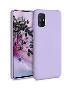 KWmobile TPU Silicone Case (53347.108) Lavender (Samsung Galaxy M51)