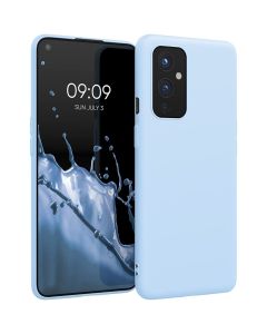 KWmobile TPU Silicone Case (54426.58) Light Blue Matte (OnePlus 9)