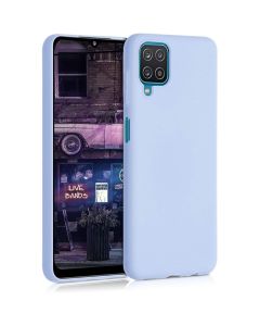 KWmobile TPU Silicone Case (54048.58) Light Blue Matte (Samsung Galaxy A12)