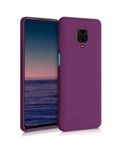 KWmobile TPU Silicone Case (52140.197) Magenta Purple (Xiaomi Redmi Note 9s / 9 Pro / 9 Pro Max)