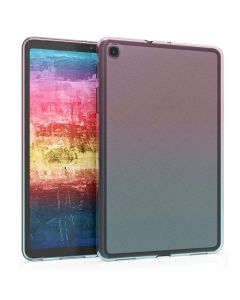 KWmobile TPU Silicone Case (53253.01) Dark Pink / Blue / Transparent (Samsung Galaxy Tab A 8.4 2020)