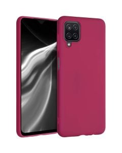 KWmobile TPU Silicone Case (54048.175) Pomegranate Red (Samsung Galaxy A12)