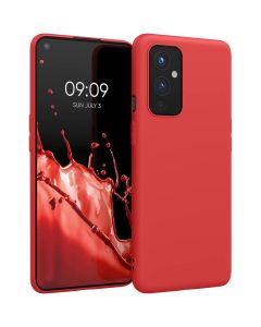 KWmobile TPU Silicone Case (54426.09) Red (OnePlus 9)