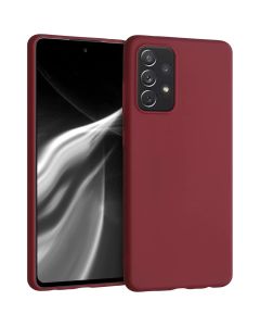 KWmobile TPU Silicone Case (54358.209) Rhubarb Red (Samsung Galaxy A72 4G / 5G)