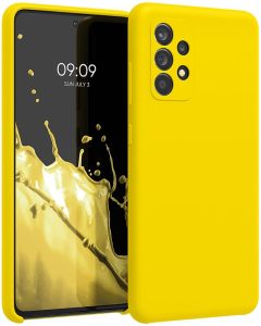 KWmobile Flexible Rubber Case Θήκη Σιλικόνης (54347.165) Vibrant Yellow (Samsung Galaxy A52 / A52s)