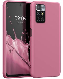 KWmobile TPU Silicone Case (56147.167) Deep Rusty Rose (Xiaomi Redmi 10)