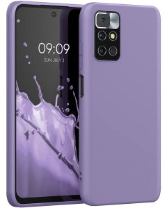 KWmobile TPU Silicone Case (56147.222) Violet Purple (Xiaomi Redmi 10)