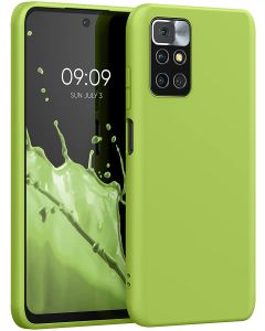 KWmobile TPU Silicone Case (56147.220) Green Peppercorn (Xiaomi Redmi 10)